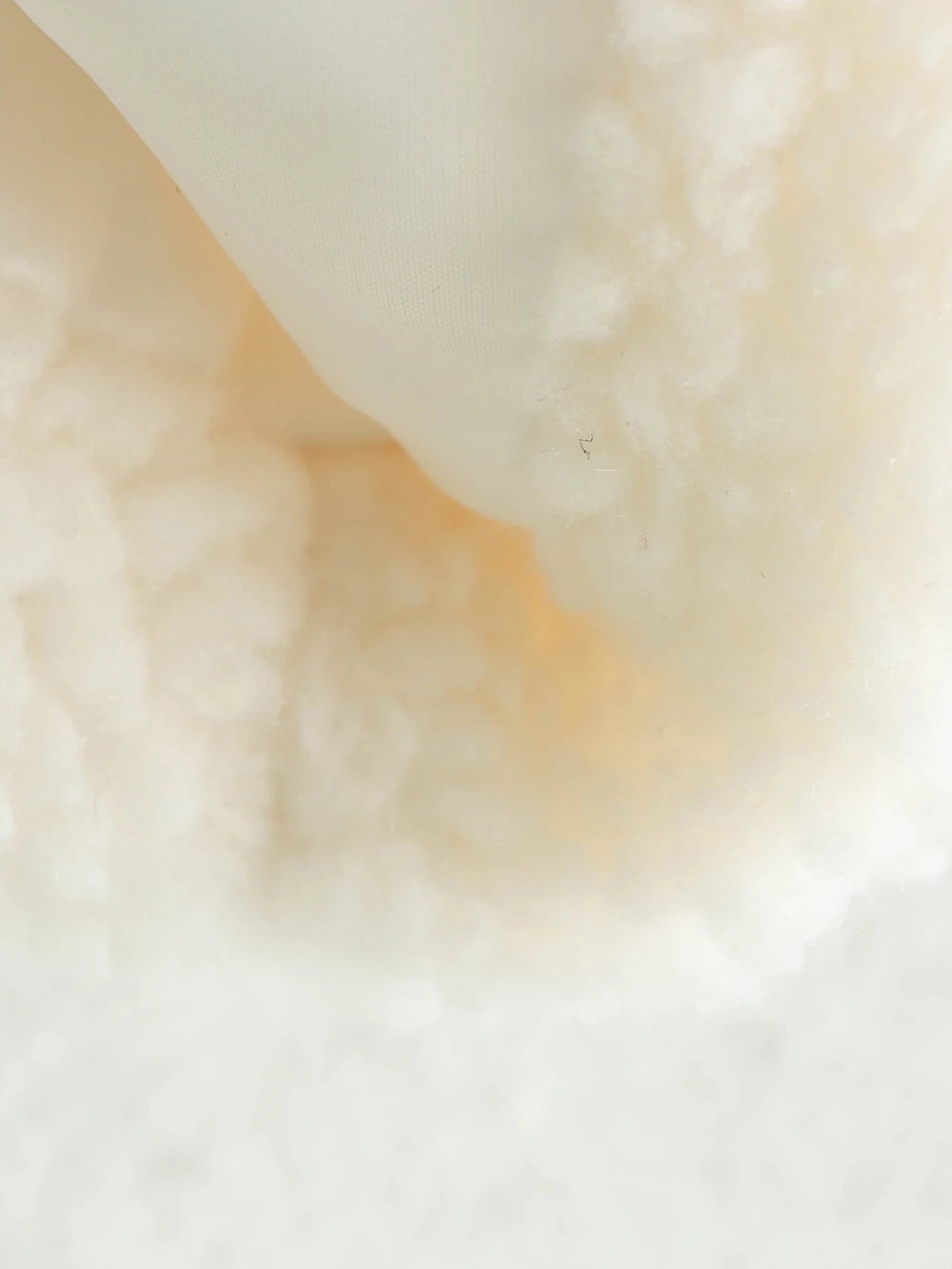 Close-up of beige fabric texture