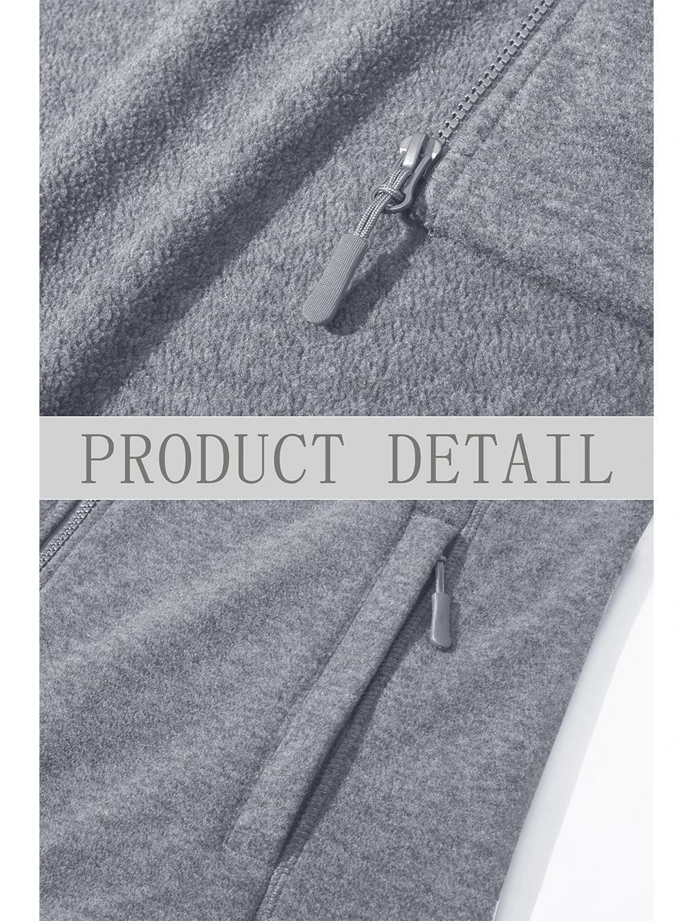 TACVASEN Spring/Autumn Lightweight Full Zip Fleece Jackets Womens Turtleneck Sweater Sports Warm Sweatshirts Thermal Casual Tops