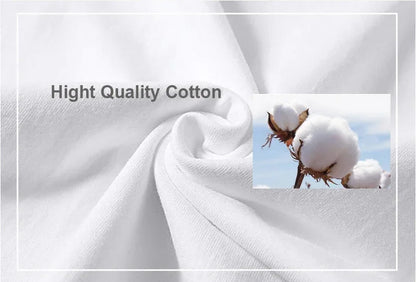High-quality cotton fabric with a close-up of cotton bolls on a light gray background.
