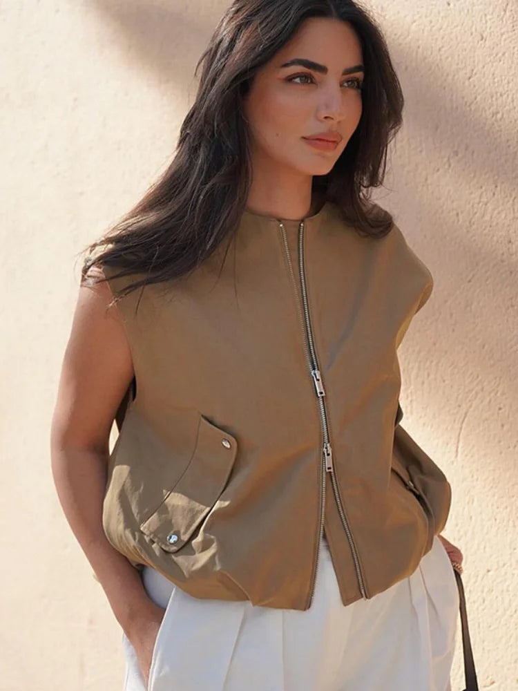 Solid Belted Oversized Windbreaker Women's Fashion Full Sleeve Button Loose Long Coat 2025 Office Lady Daily Commute Overcoats