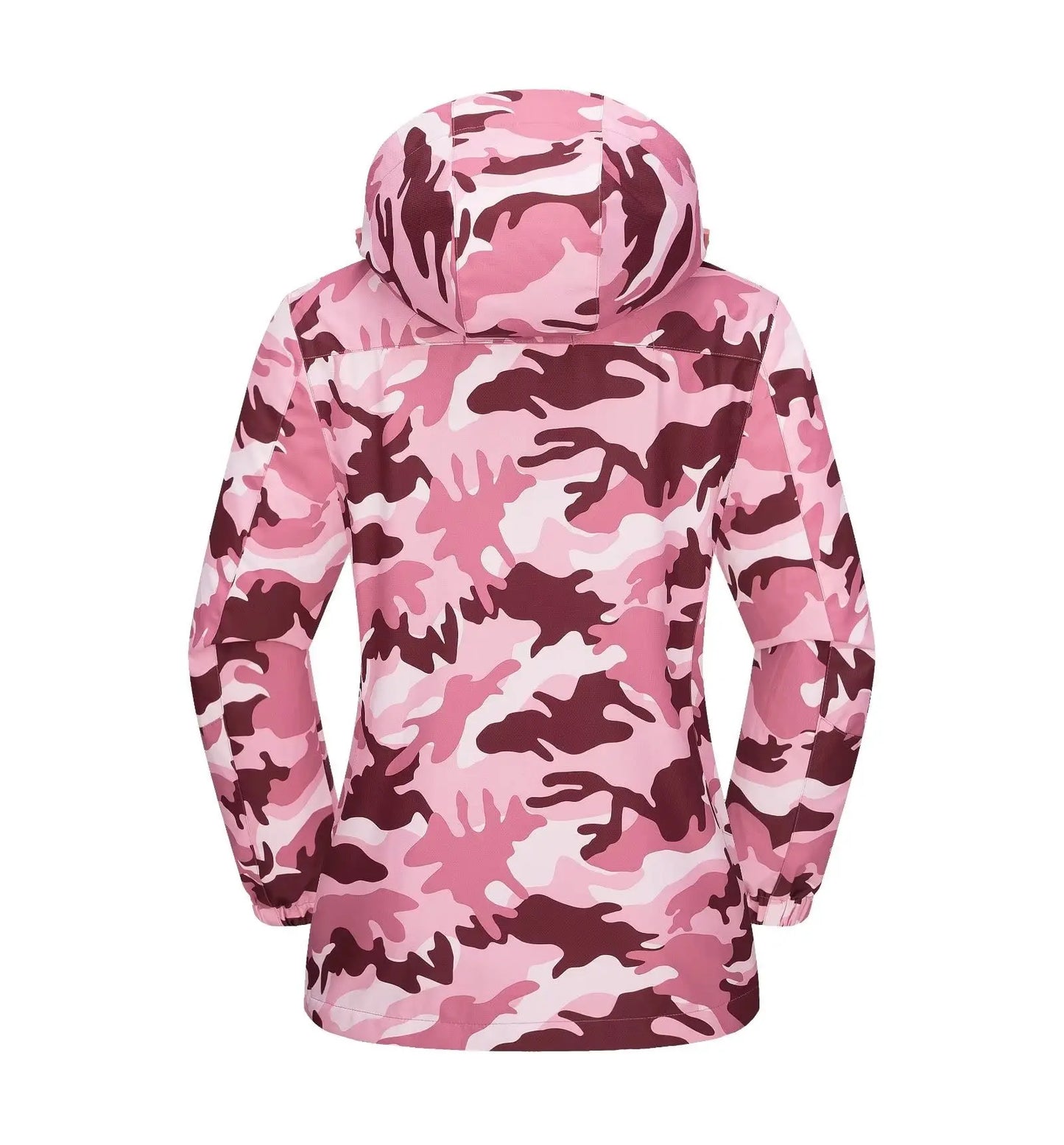 TACVASEN 3 in 1 Fleece Lining Jackets Women's Winter Ski Snowboard Jackets Hooded Coats Windproof Water Resistance Hiking Parka