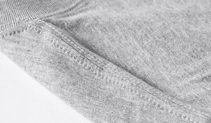 Close-up of gray fabric texture