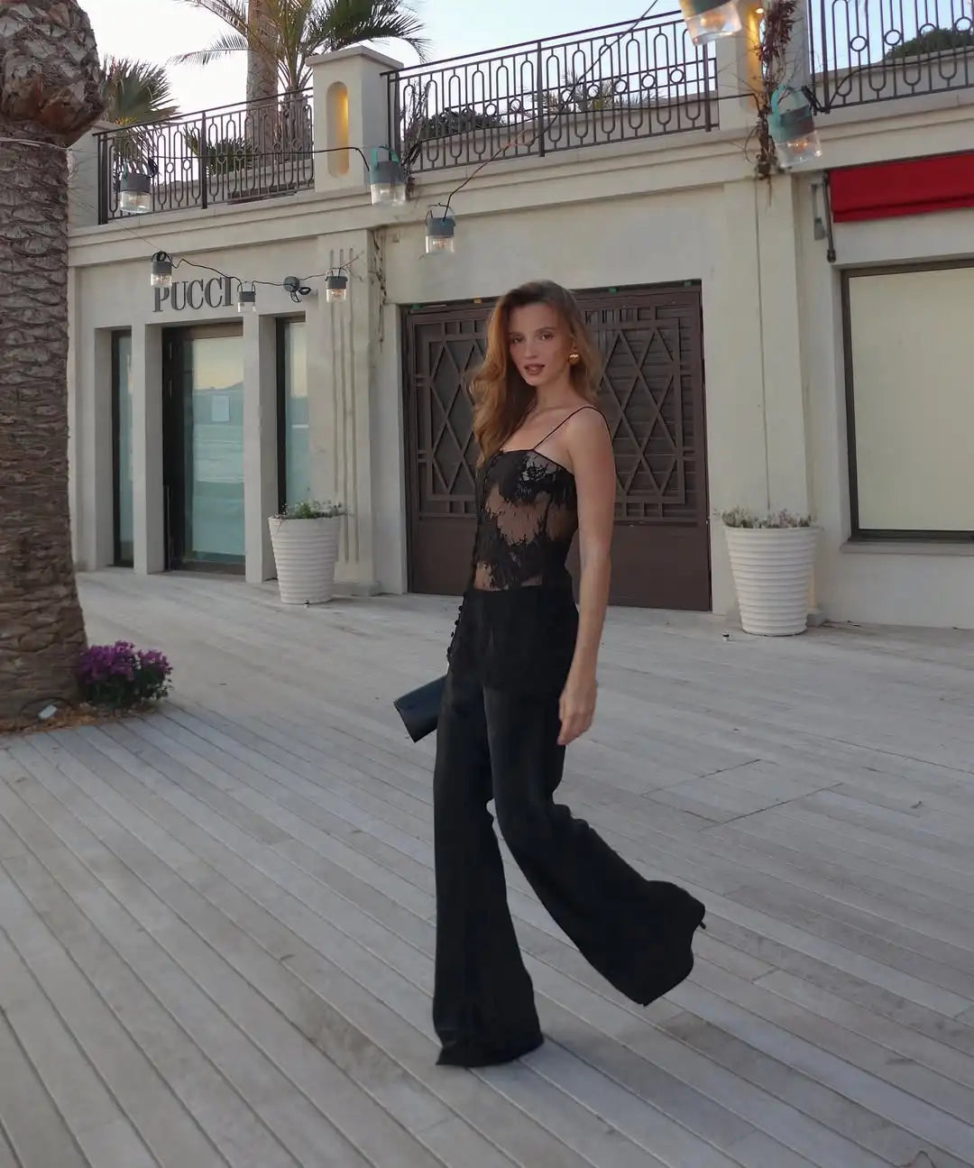 Lady Lace Patchwork Sling Top Sexy Sleeveless Off-shoulder Single Breasted See Through Blouse Women Chic Vacation Party Tops