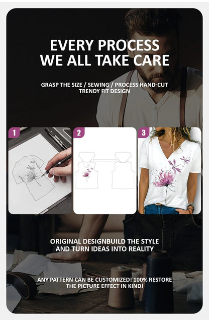 Process of creating a trendy fit design with text overlay