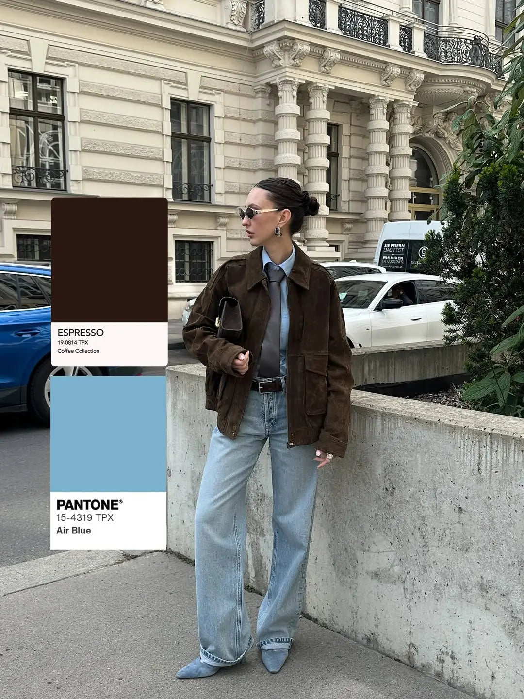 YENKYE Women Front Patch Pockets Faux Leather Bomber Jacket Long Sleeve Zipper Autumn Winter Coat 2025 Loose Outerwear