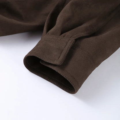 Close-up of brown fabric on a white background