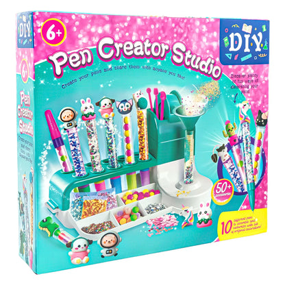 Evlira Magic Sand Pen Kit - STEM DIY educational craft set for kids with colorful sand art pens