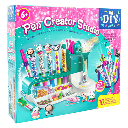 Evlira Magic Sand Pen Kit - STEM DIY educational craft set for kids with colorful sand art pens